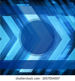 Vector Corporate identity templates with technomodern abstract background