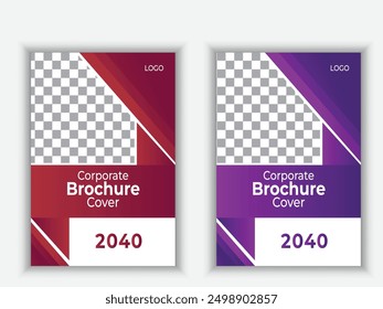 Vector corporate modern business annual report book cover template design, business flyer template ,brochure, advertise, 
publication, company promotion a4 cover design.