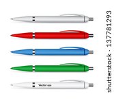 Vector corporate pen design