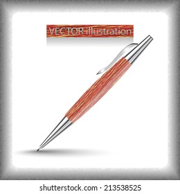 Vector corporate pen design. Eps10 Vector illustration