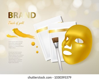 Download Gold Mask Images Stock Photos Vectors Shutterstock PSD Mockup Templates