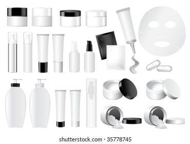 Vector Cosmetic Container dummy