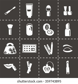 Vector Cosmetics icon set