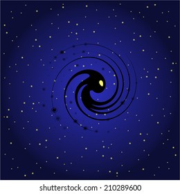 Vector cosmic background