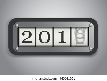 Vector : Counter roll 2015 to 2016