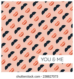 vector couple pattern