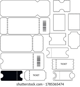 Cinema Tickets Seamless Texture Your Background Stock Vector (Royalty ...