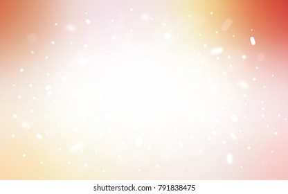 Vector cover with beautiful snowflakes. Modern geometrical abstract illustration with crystals of ice. The pattern can be used for new year ad, booklets.