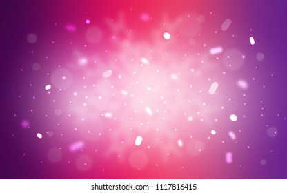 Vector cover with beautiful snowflakes. Shining colored illustration with snow in christmas style. New year design for your business advert.