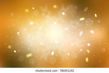 Vector cover with beautiful snowflakes. Shining colored illustration with snow in christmas style. New year design for your ad, poster, banner.