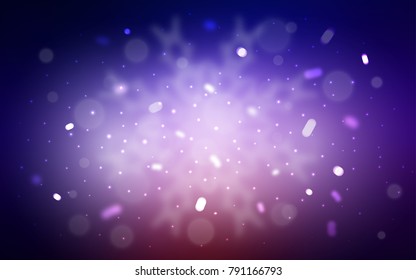 Vector cover with beautiful snowflakes. Shining colored illustration with snow in christmas style. The pattern can be used for year new  websites.