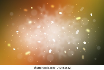 Vector cover with beautiful snowflakes. Shining colored illustration with snow in christmas style. New year design for your ad, poster, banner.