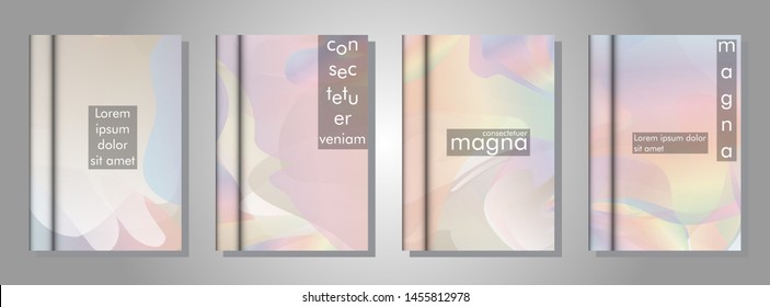 vector cover book collection. liquid background composition. suitable for your background design
