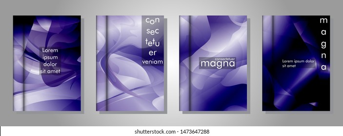 vector cover book collection. liquid background composition. suitable for your background design