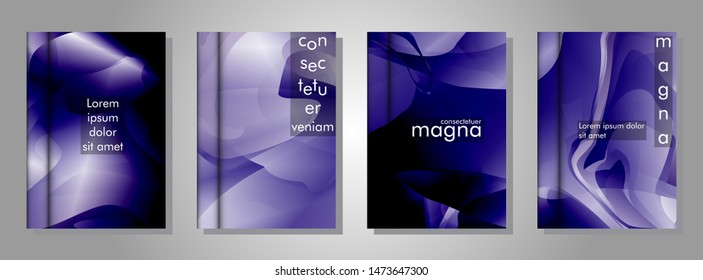 vector cover book collection. liquid background composition. suitable for your background design