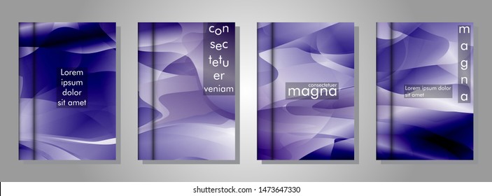 vector cover book collection. liquid background composition. suitable for your background design