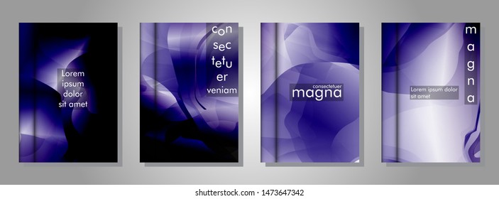 vector cover book collection. liquid background composition. suitable for your background design