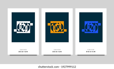 Vector Cover Design For Brochure,Notebook,Flyer, and Others. vector illustration. EPS 10.