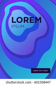 Vector, Cover design with colorful or abstract background design