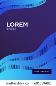 Vector, Cover design with colorful or abstract background design