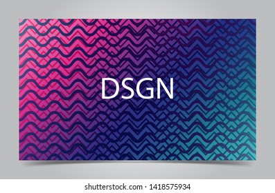 Vector cover design geometric background template