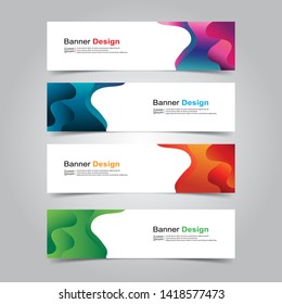 Vector cover design geometric background template