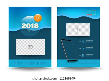 Vector cover design template simply and elegant style, Can use for flyer, brochure, annual report, magazine, book, poster, printing press and web presentation. Front and back layout A4 size.