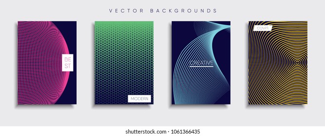 Vector Cover Designs Future Poster Template Stock Vector (Royalty Free ...