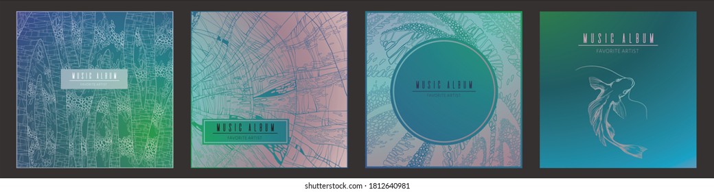 Album Cover Design 이미지, 스톡 사진 및 벡터 | Shutterstock