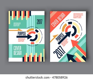 vector cover template, Blanca, poster. Colorful design for business annual report or presentation.