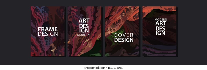 Vector cover for text. Abstract colorful fluid background with gradient color. Applicable for design cover, presentation, invitation, flyer, annual report, poster and business card, desing packaging