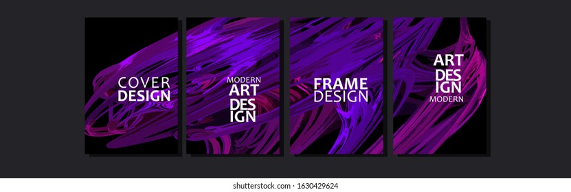 Vector cover for text. Abstract colorful fluid background with gradient color. Applicable for design cover, presentation, invitation, flyer, annual report, poster and business card, desing packaging