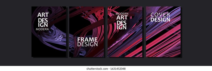 Vector cover for text. Abstract colorful fluid background with gradient color. Applicable for design cover, presentation, invitation, flyer, annual report, poster and business card, desing packaging