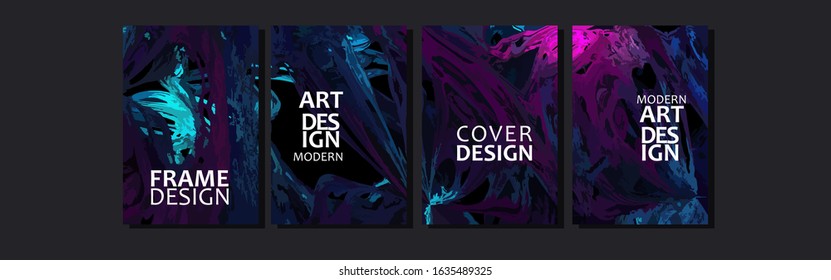Vector cover for text. Abstract colorful fluid background with gradient color. Applicable for design cover, presentation, invitation, flyer, annual report, poster and business card, desing packaging