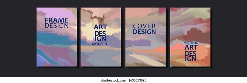 Vector cover for text. Abstract colorful fluid background with gradient color. Applicable for design cover, presentation, invitation, flyer, annual report, poster and business card, desing packaging