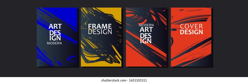 Vector cover for text. Abstract colorful fluid background with gradient color. Applicable for design cover, presentation, invitation, flyer, annual report, poster and business card, desing packaging