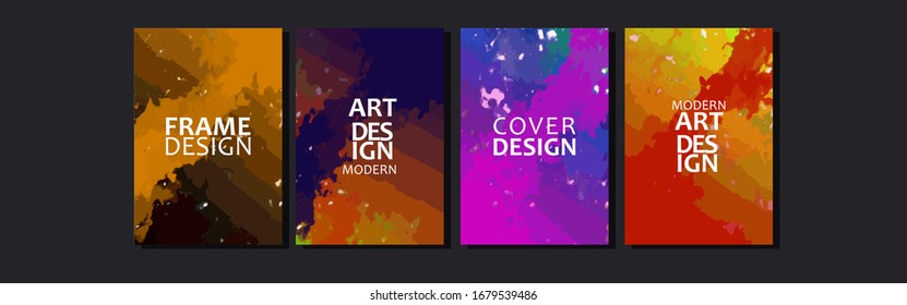 Vector cover for text. Abstract colorful fluid linebackground . Applicable for design cover, presentation, invitation, flyer, annual report, poster and business card, design packaging