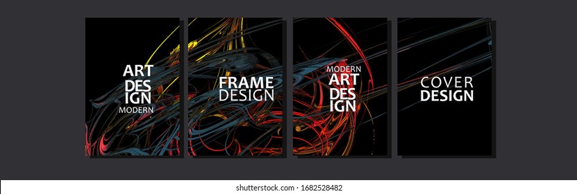 Vector cover for text. Abstract colorful fluid linebackground . Applicable for design cover, presentation, invitation, flyer, annual report, poster and business card, design packaging