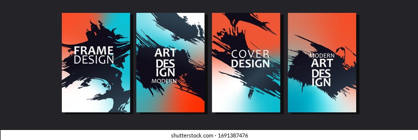Vector cover for text. Abstract colorful fluid line background . Applicable for design cover, presentation, invitation, flyer, annual report, poster and business card, design packaging