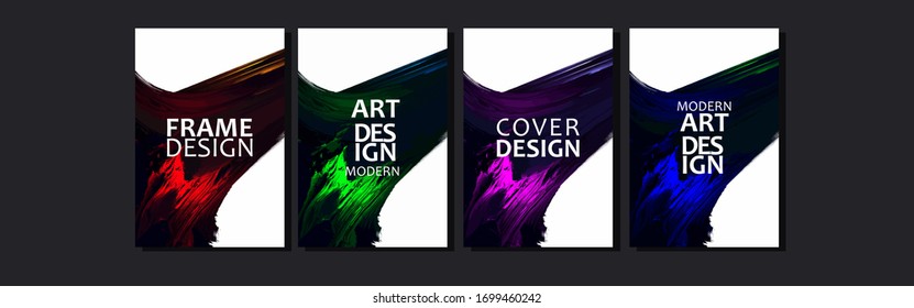 Vector cover for text. Abstract colorful fluid line background . Applicable for design cover, presentation, invitation, flyer, annual report, poster and business card, design packagin