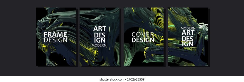 Vector cover for text. Abstract colorful fluid line background. Applicable for design cover, presentation, invitation, flyer, annual report, poster and business card, design packagin