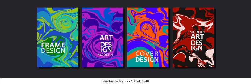 Vector cover for text. Abstract colorful fluid line background . Applicable for design cover, presentation, invitation, flyer, annual report, poster and business card, design packagin