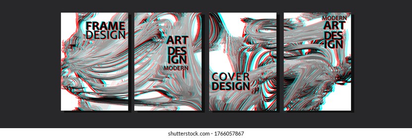 Vector cover for text. Abstract colorful fluid line background. Applicable for design cover, presentation, invitation, flyer, annual report, poster and business card, design packagin