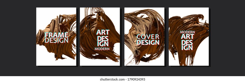 Vector cover for text. Abstract colorful fluid line background. Applicable for design cover, presentation, invitation, flyer, annual report, poster and business card, design packagin