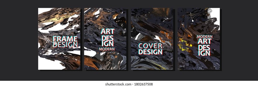 Vector cover for text. Abstract colorful fluid line background. Applicable for design cover, presentation, invitation, flyer, annual report, poster and business card, design packaging