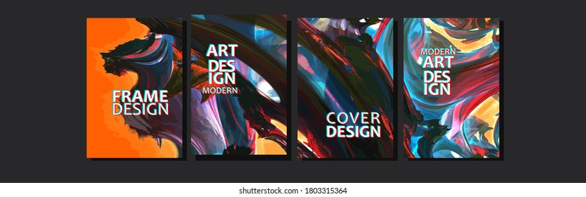 Vector cover for text. Abstract colorful fluid line background. Applicable for design cover, presentation, invitation, flyer, annual report, poster and business card, design packaging
