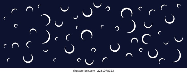 vector cover website page moon pattern design wallpaper and pattern background design.