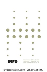 Vector covers featuring dot patterns, networks, and charts. Suitable for business, technology, research, and innovation themes. Clean, modern layout.