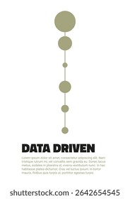 Capas de vetor com padrões de pontos, redes e gráficos. Adequado para temas de negócios, tecnologia, pesquisa e inovação. Layout limpo e moderno.