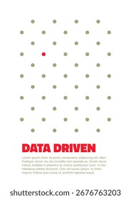 Vector covers featuring dot patterns, networks, and charts. Suitable for business, technology, research, and innovation themes. Clean, modern layout.